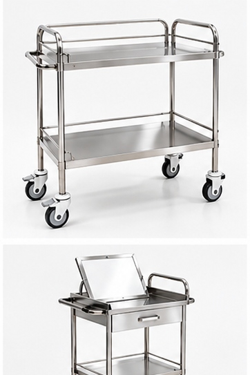 Medical Trolleys and Carts by SRE Devices