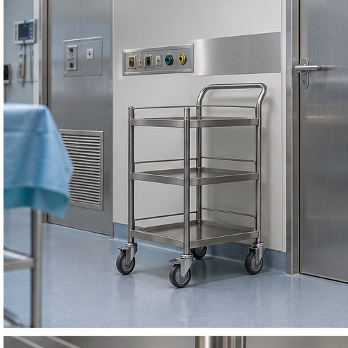 Laparoscopy Trolley represented in Operating Theatre Stores