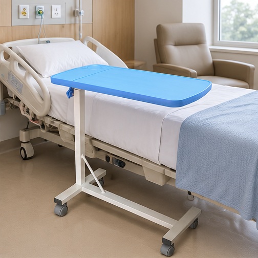 Over Bed Table represented in Patient Wards