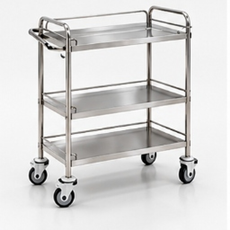 Medicine Trolley Stainless Steel by SRE Devices