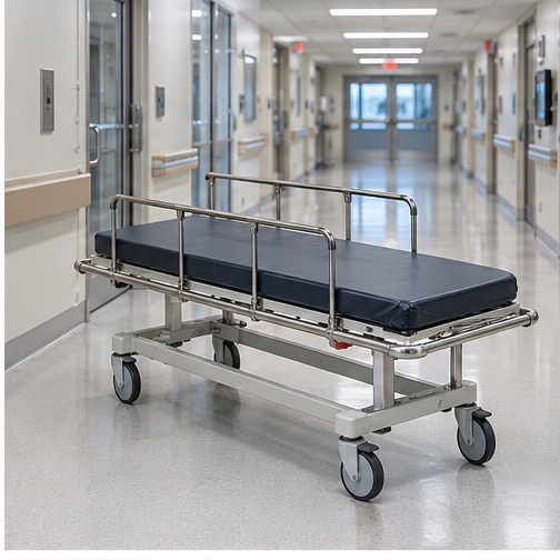 Stretcher Trolley represented in Emergency Departments