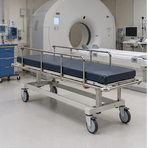 Stretcher Trolley represented in Patient Transfer Areas
