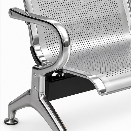 Waiting Area Chair for Three represented in Hospital Lobbies